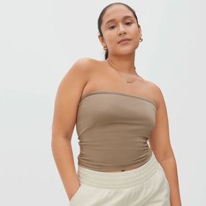 Everlane The Tube Top in Clay